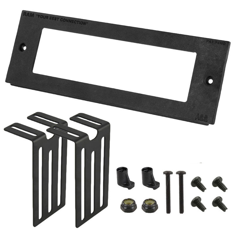 RAM-FP3-6310-1750:RAM-FP3-6310-1750_1:RAM® Tough-Box™ 3" Custom Faceplate for 6.31" x 1.75" Devices