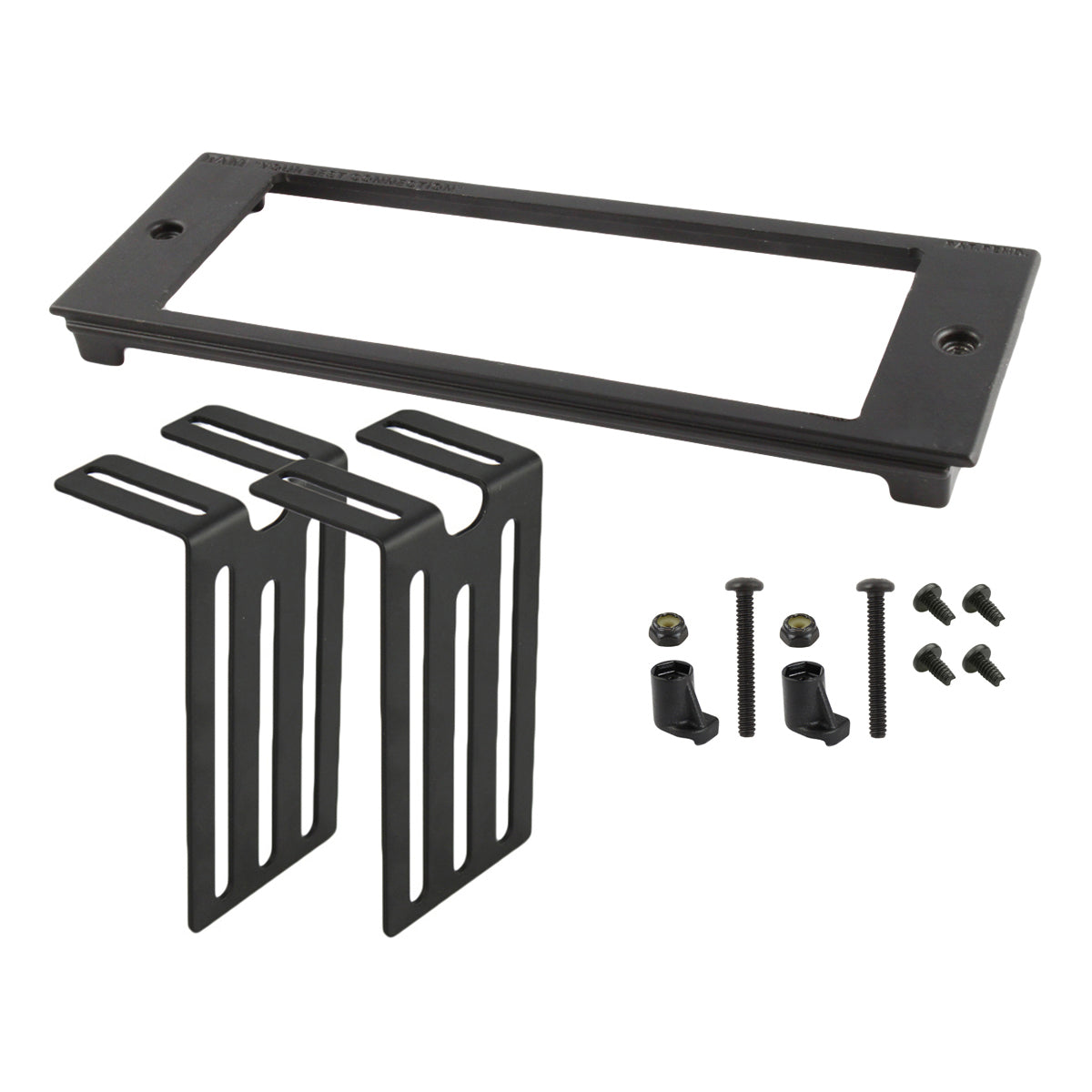 RAM-FP3-6500-2000:RAM-FP3-6500-2000_1:RAM® Tough-Box™ 3" Custom Faceplate for 6.5" x 2" Devices