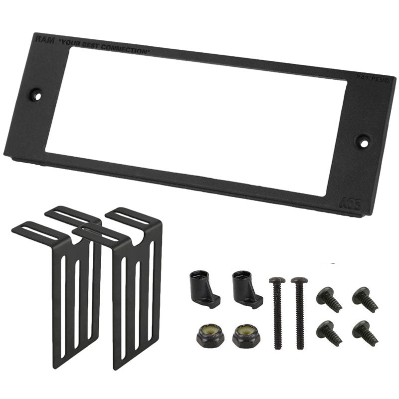 RAM-FP3-6500-2500:RAM-FP3-6500-2500_1:RAM® Tough-Box™ 3" Custom Faceplate for 6.5" x 2.5" Devices