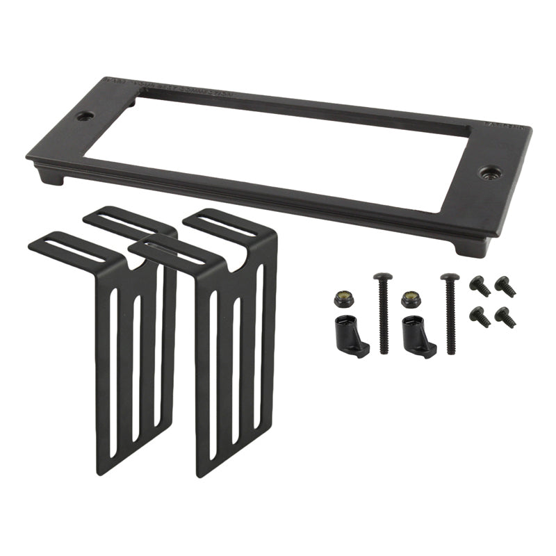 RAM-FP3-6560-2000:RAM-FP3-6560-2000_1:RAM® Tough-Box™ 3" Custom Faceplate for 6.56" x 2" Devices