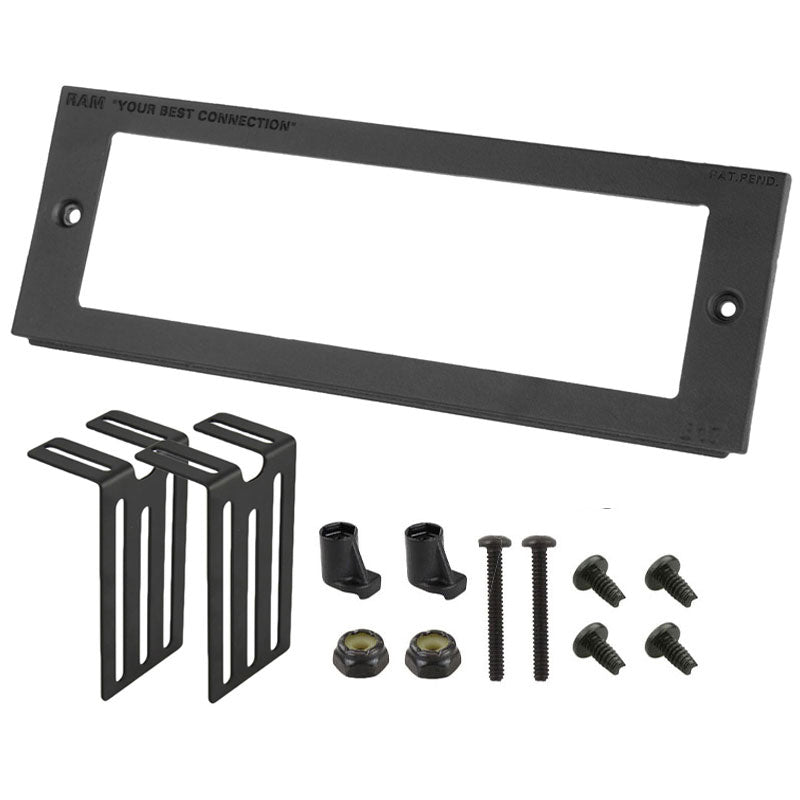 RAM-FP3-7030-2010:RAM-FP3-7030-2010_1:RAM® Tough-Box™ 3" Custom Faceplate for 7.03" x 2.01" Devices