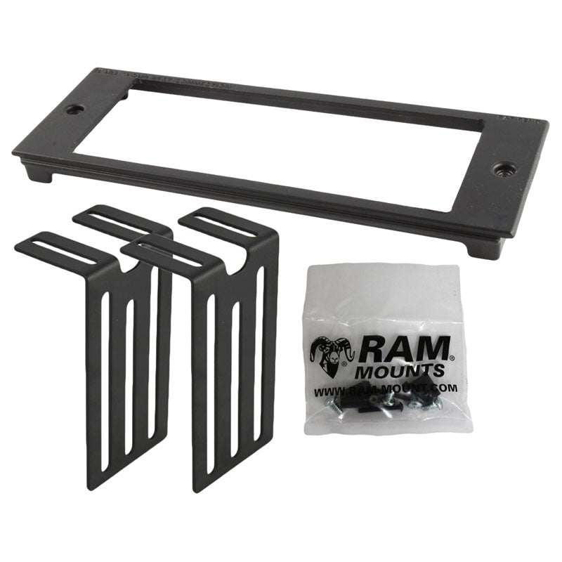 RAM-FP3-7250-2250:RAM-FP3-7250-2250_1:RAM® Tough-Box™ 3" Custom Faceplate for 7.25" x 2.25" Devices