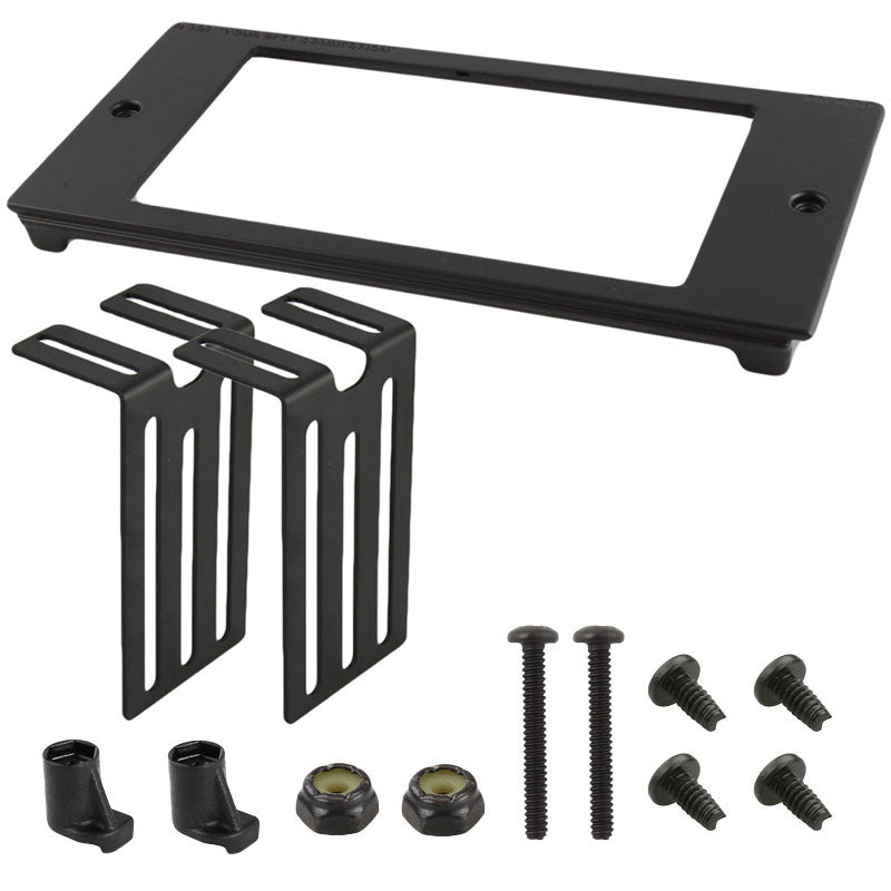 RAM-FP4-6060-3300:RAM-FP4-6060-3300_1:RAM® Tough-Box™ 4" Custom Faceplate for 6.06" x 3.3" Devices