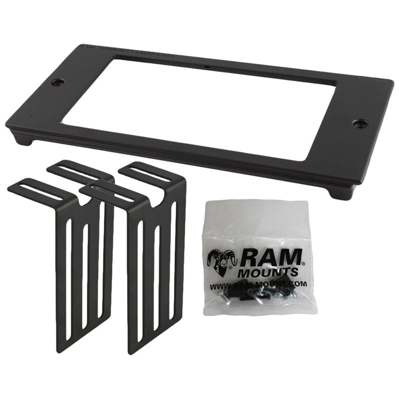 RAM-FP4-7000-3600:RAM-FP4-7000-3600_1:RAM® Tough-Box™ 4" Custom Faceplate for 7" x 3.6" Devices