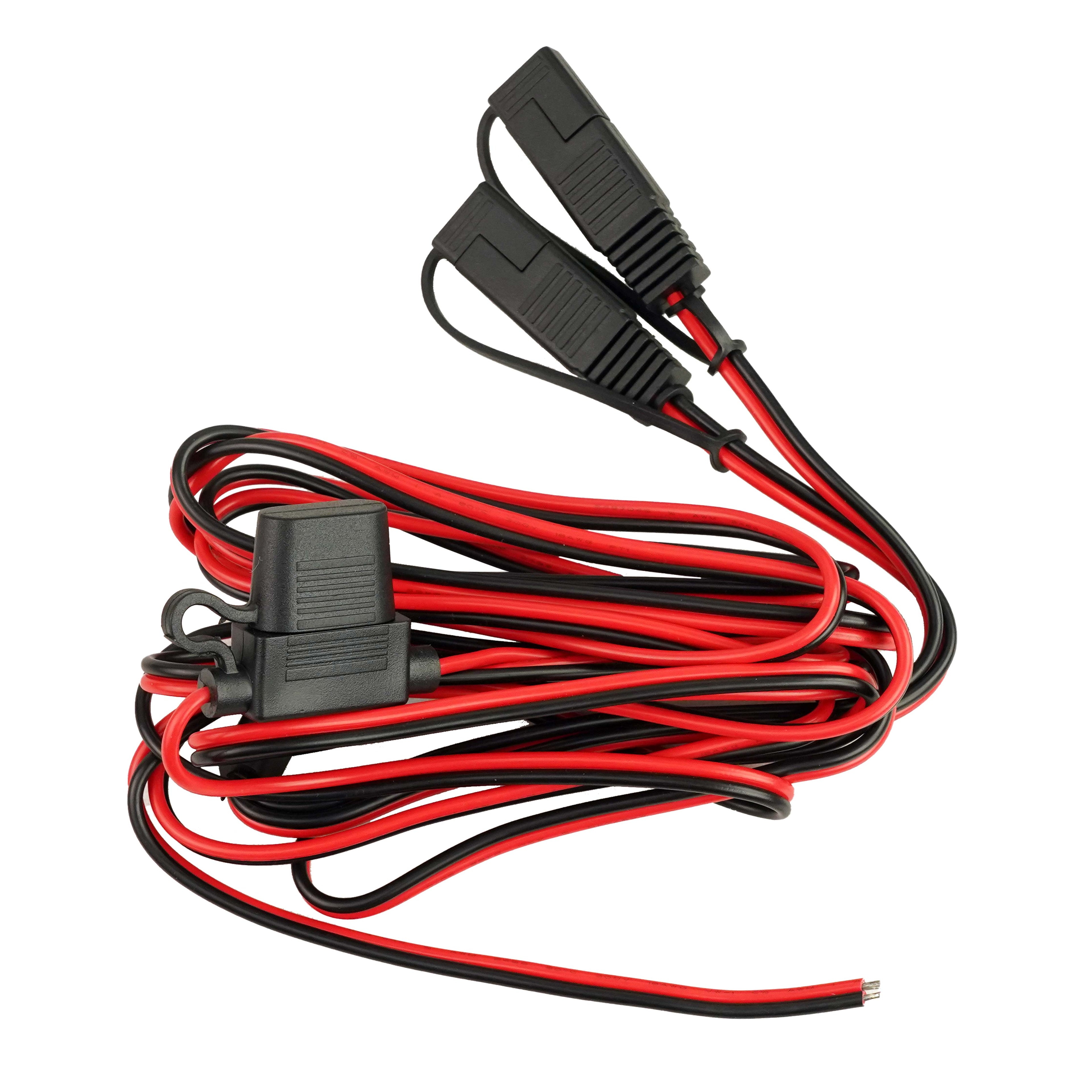 RAM-GDS-CAB-SAE-SPLIT:RAM-GDS-CAB-SAE-SPLIT_1:GDS® Hardwire Power Cable with Dual SAE Splitter