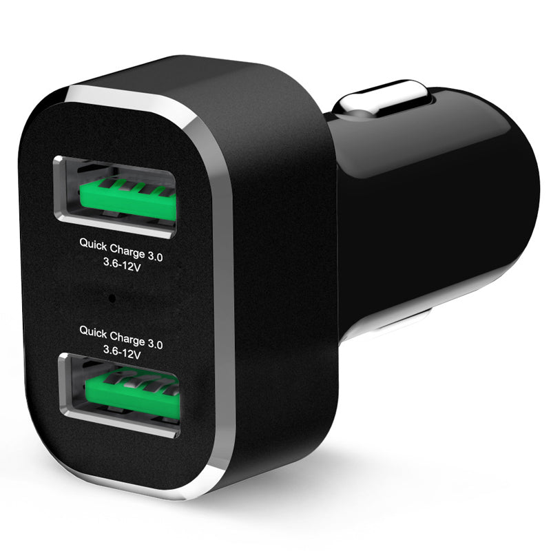 RAM-GDS-CHARGE-USB2QCCIG:RAM-GDS-CHARGE-USB2QCCIG_1:GDS® 2-Port USB Cigarette Charger with Qualcomm® Quick Charge™