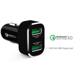 RAM-GDS-CHARGE-USB2QCCIG:RAM-GDS-CHARGE-USB2QCCIG_1:GDS® 2-Port USB Cigarette Charger with Qualcomm® Quick Charge™