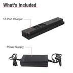 RAM-GDS-CHARGE-USBC-12:RAM-GDS-CHARGE-USBC-12_1:GDS® 12-Port 300W USB-C Power Delivery Wall Charger