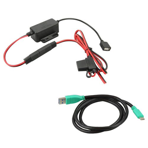RAM-GDS-CHARGE-USBC-V8BU:RAM-GDS-CHARGE-USBC-V8BU_1:GDS® Modular 30-64V Hardwire Charger with Type-C Cable