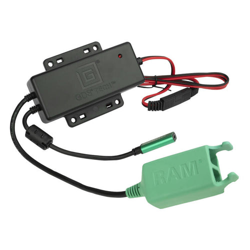 RAM-GDS-CHARGE-V3FCA2-2U:RAM-GDS-CHARGE-V3FCA2-2U_1:GDS® Hardwire Charger with USB Type-C & Dual USB Type A Ports