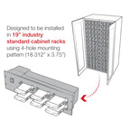 RAM-GDS-DOCK-6G10PU:RAM-GDS-DOCK-6G10PU_1:GDS® 6-Port Charging Module for IntelliSkin® Phones in Cabinets