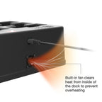 RAM-GDS-DOCK-6G15P-RJ45:RAM-GDS-DOCK-6G15P-RJ45_1:GDS® 6-Port Power + RJ45 Dock for Handhelds with IntelliSkin®