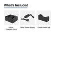 RAM-GDS-DOCK-6G15P:RAM-GDS-DOCK-6G15P_1:GDS® 6-Port Powered Dock for Handhelds with IntelliSkin®