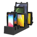 RAM-GDS-DOCK-6G16-SW1:RAM-GDS-DOCK-6G16-SW1_1:GDS® 6-Port Power + Single RJ45 Dock for Tablets with IntelliSkin®
