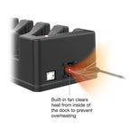 RAM-GDS-DOCK-6G16-SW1:RAM-GDS-DOCK-6G16-SW1_1:GDS® 6-Port Power + Single RJ45 Dock for Tablets with IntelliSkin®