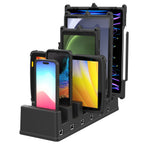 RAM-GDS-DOCK-6G16P-RJ45:RAM-GDS-DOCK-6G16P-RJ45_1:GDS® 6-Port Power + 6-Port RJ45 Dock for Tablets with IntelliSkin®
