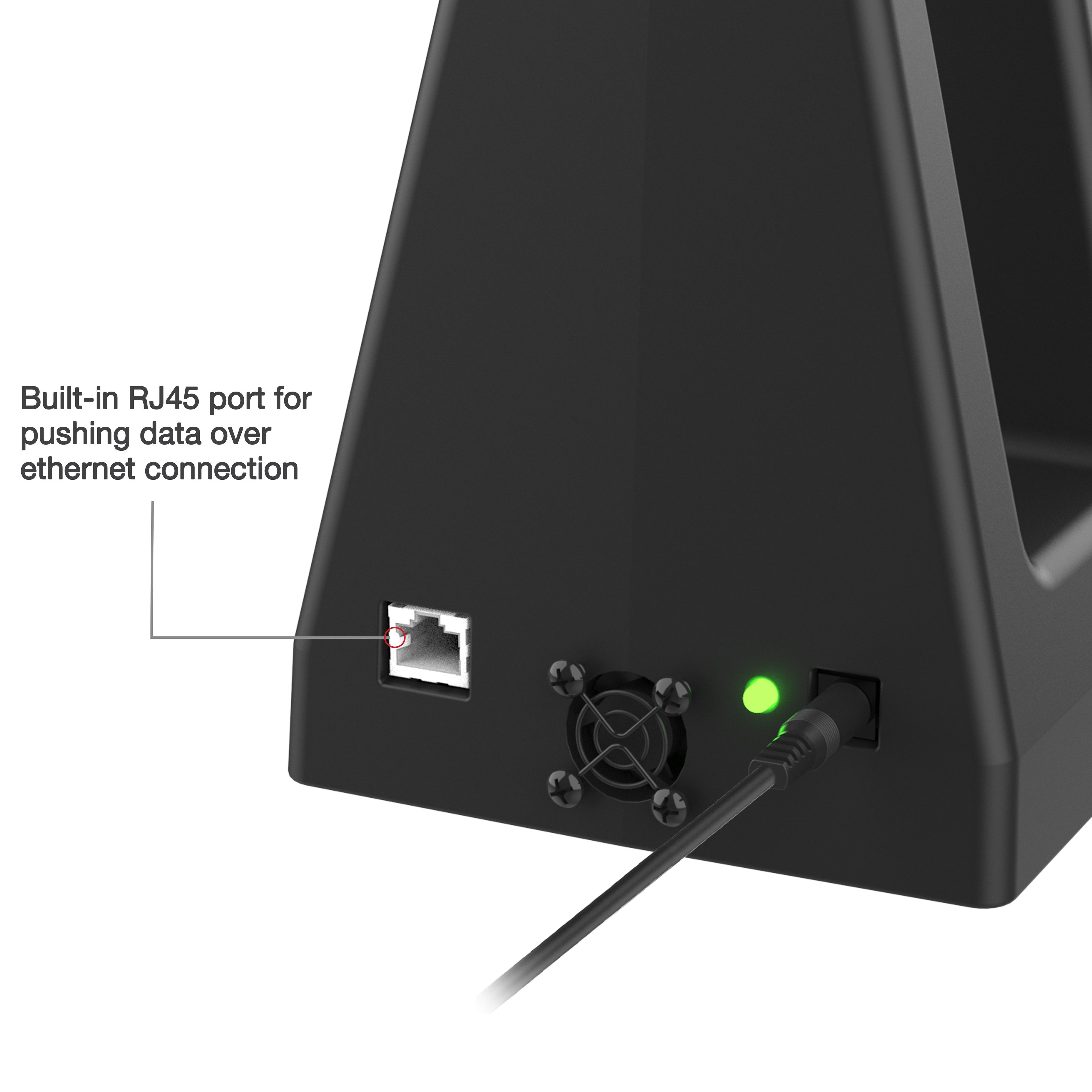 RAM-GDS-DOCK-6G17P-RJ45:RAM-GDS-DOCK-6G17P-RJ45_1:GDS® Uni-Conn™ 6-Port Power + RJ45 Dock for Tablets with IntelliSkin®