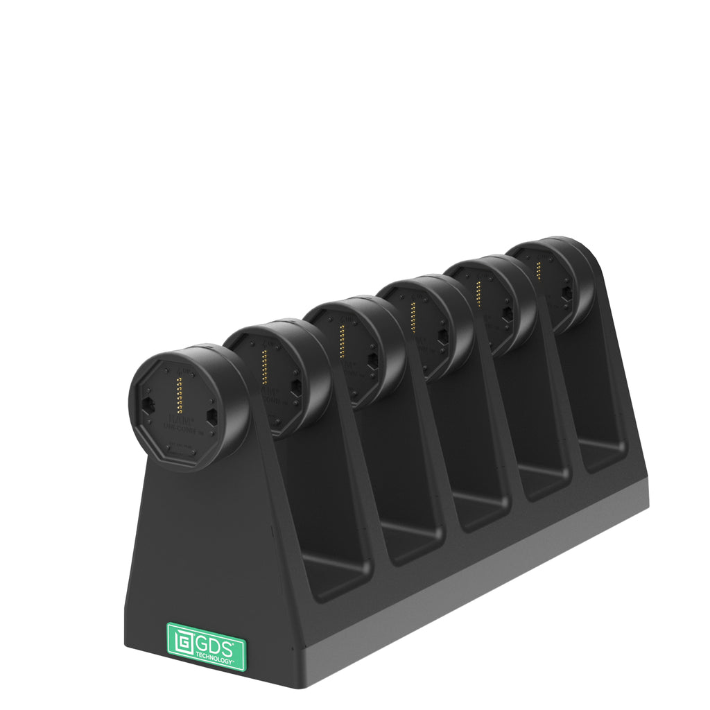 RAM-GDS-DOCK-6G17P:RAM-GDS-DOCK-6G17P_1:GDS® Uni-Conn™ 6-Port Powered Dock for Tablets with IntelliSkin®