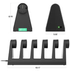 RAM-GDS-DOCK-6G17P:RAM-GDS-DOCK-6G17P_1:GDS® Uni-Conn™ 6-Port Powered Dock for Tablets with IntelliSkin®