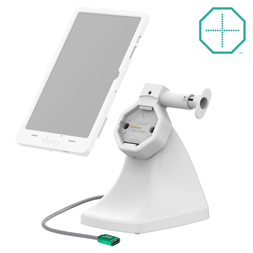 RAM-GDS-DOCK-D10K-U5-C-GRY:RAM-GDS-DOCK-D10K-U5-C-GRY_1:GDS® Uni-Conn™ Powered Kiosk Dock with Release Button & USB-C - Gray