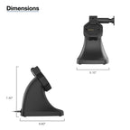 RAM-GDS-DOCK-D10K-U5-C:RAM-GDS-DOCK-D10K-U5-C_1:GDS® Uni-Conn™ Powered Kiosk Dock with Release Button & USB-C