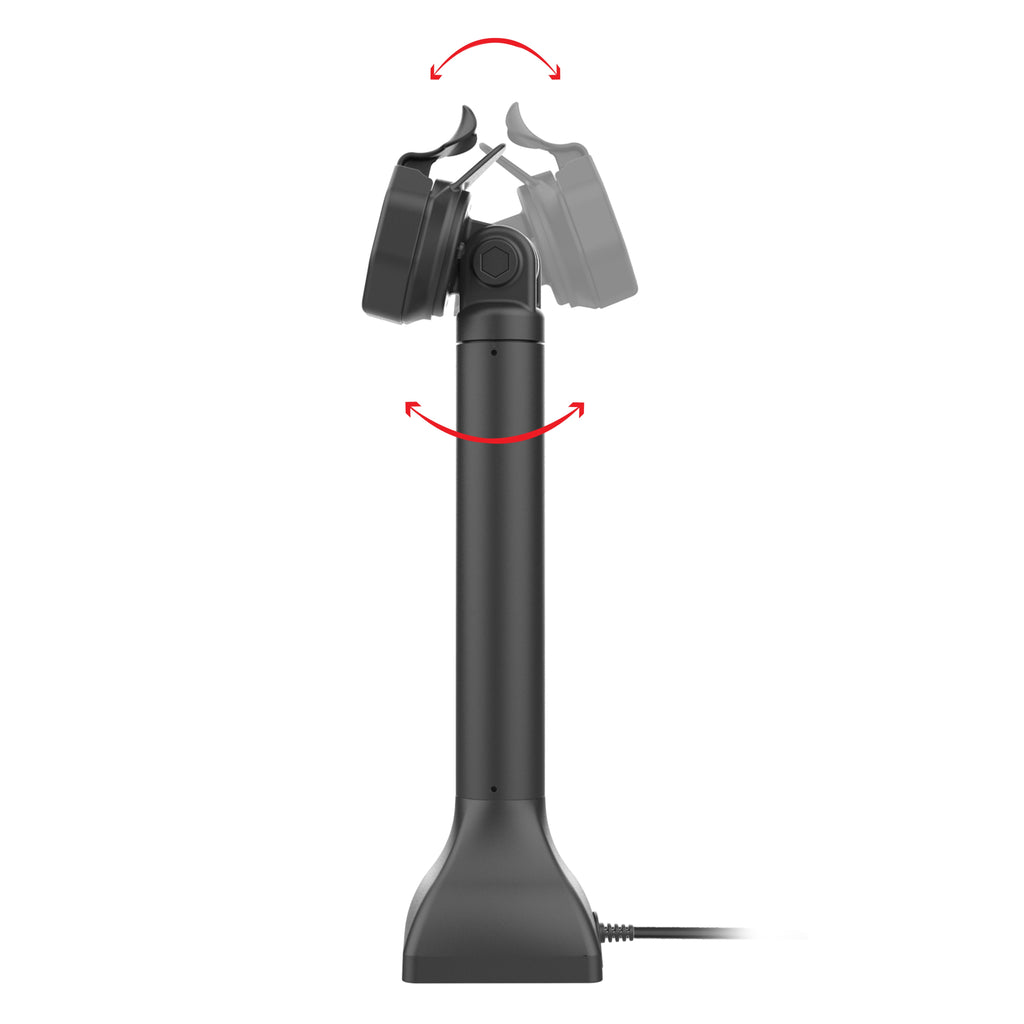 RAM-GDS-DOCK-D11-14-U3C:RAM-GDS-DOCK-D11-14-U3C_1:GDS® Uni-Conn™ Powered 14" Pedestal Dock with USB-C