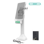 RAM-GDS-DOCK-D11-14-U4E-GRY:RAM-GDS-DOCK-D11-14-U4E-GRY_1:GDS® Uni-Conn™ 14" Pedestal Dock with PoE - Gray
