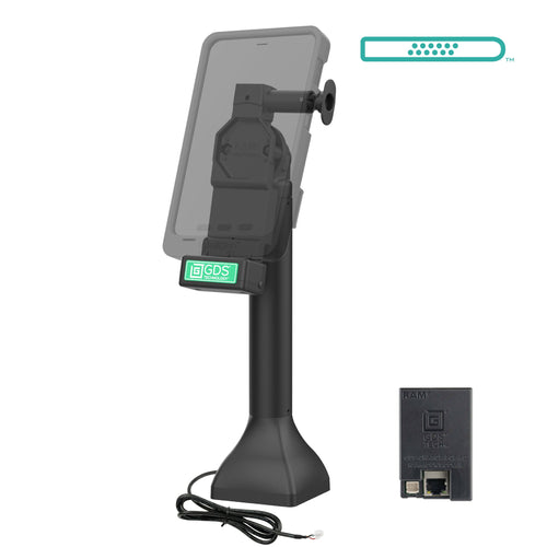 RAM-GDS-DOCK-D11-14-U4E:RAM-GDS-DOCK-D11-14-U4E_1:GDS® Uni-Conn™ 14" Pedestal Dock with PoE