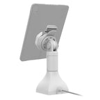 RAM-GDS-DOCK-D11-7-U3E-GRY:RAM-GDS-DOCK-D11-7-U3E-GRY_1:GDS® Uni-Conn™ Powered 7" Pedestal Dock with PoE - Gray