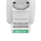 RAM-GDS-DOCK-D14-U4E-2A-GRY:RAM-GDS-DOCK-D14-U4E-2A-GRY_1:GDS® Uni-Conn™ Tilt & Swivel Dock with PoE + Data - Gray