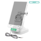 RAM-GDS-DOCK-D14-U4E-GRY:RAM-GDS-DOCK-D14-U4E-GRY_1:GDS® Uni-Conn™ Tilt & Swivel Dock with PoE - Gray
