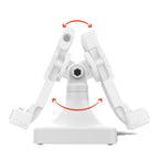 RAM-GDS-DOCK-D14-U4E-GRY:RAM-GDS-DOCK-D14-U4E-GRY_1:GDS® Uni-Conn™ Tilt & Swivel Dock with PoE - Gray