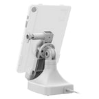 RAM-GDS-DOCK-D14-U4E-GRY:RAM-GDS-DOCK-D14-U4E-GRY_1:GDS® Uni-Conn™ Tilt & Swivel Dock with PoE - Gray