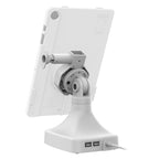 RAM-GDS-DOCK-D14-U5C-2A-GRY:RAM-GDS-DOCK-D14-U5C-2A-GRY_1:GDS® Uni-Conn™ Powered Tilt & Swivel Dock with USB-C + Data - Gray