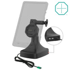 RAM-GDS-DOCK-D14-U5C-2A:RAM-GDS-DOCK-D14-U5C-2A_1:GDS® Uni-Conn™ Powered Tilt & Swivel Dock with USB-C + Data