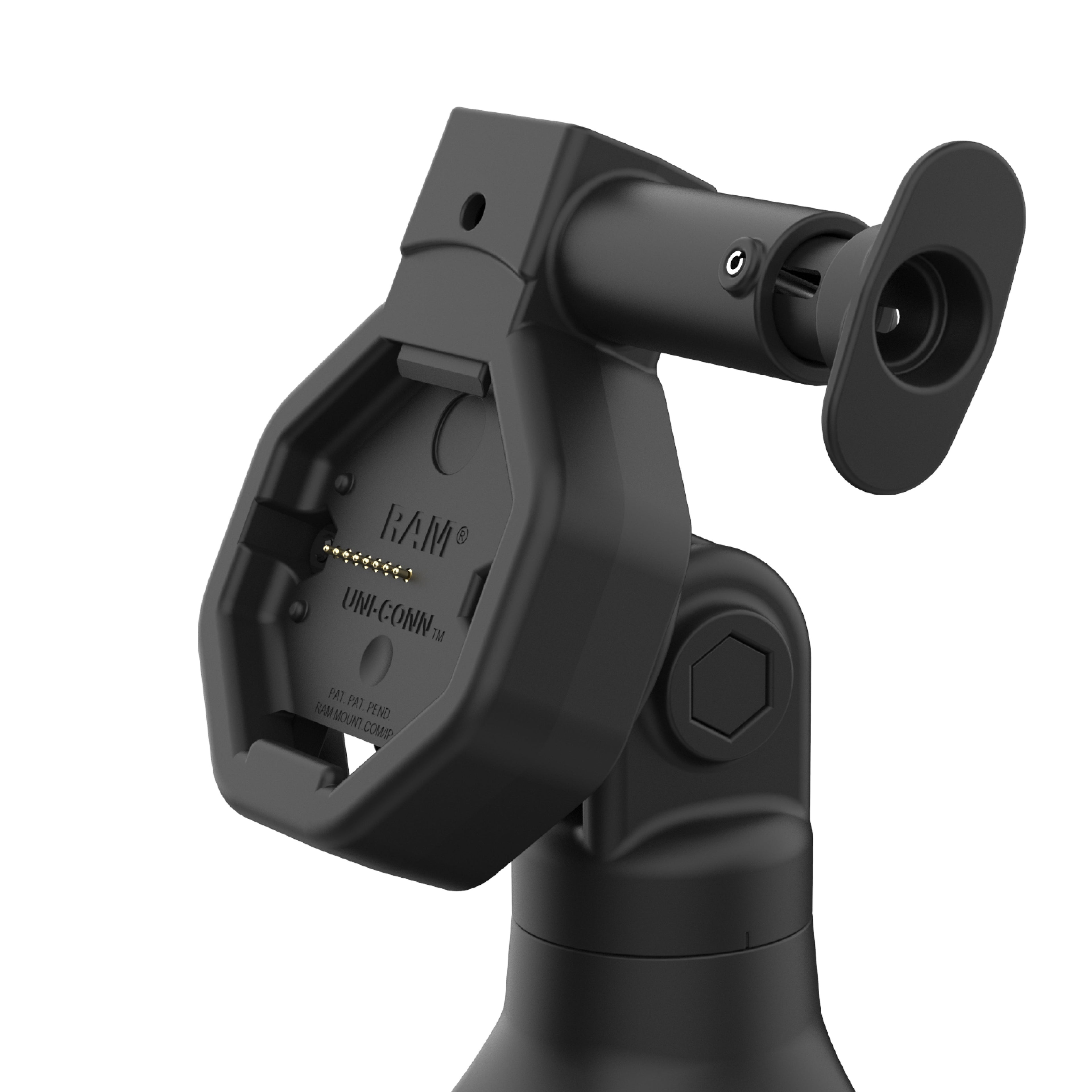 RAM-GDS-DOCK-D14-U5C-2A:RAM-GDS-DOCK-D14-U5C-2A_1:GDS® Uni-Conn™ Powered Tilt & Swivel Dock with USB-C + Data