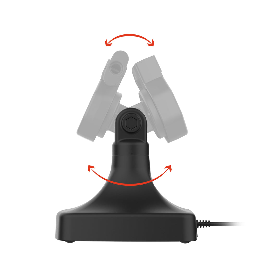 RAM-GDS-DOCK-D14-U5E:RAM-GDS-DOCK-D14-U5E_1:GDS® Uni-Conn™ Powered Tilt & Swivel Dock with PoE