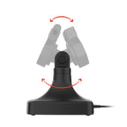 RAM-GDS-DOCK-D14-U5E:RAM-GDS-DOCK-D14-U5E_1:GDS® Uni-Conn™ Powered Tilt & Swivel Dock with PoE