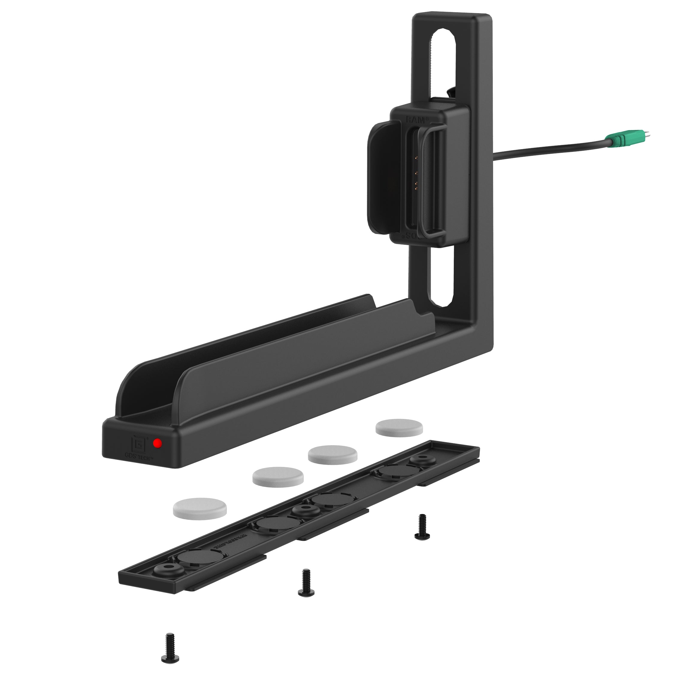RAM-GDS-DOCK-G7M-8-NGU:RAM-GDS-DOCK-G7M-8-NGU_1:GDS® Slide Dock™ with Power Delivery & Magnetic Base