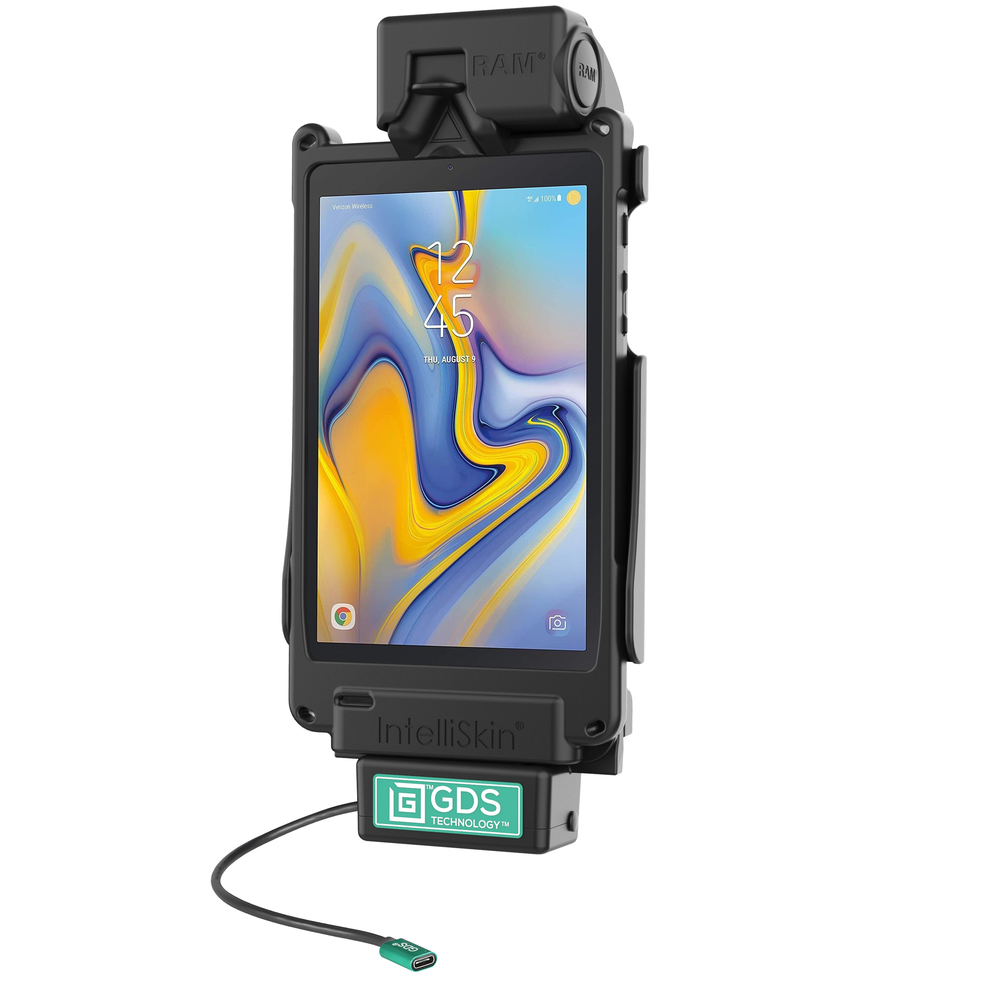 RAM-GDS-DOCK-SAM63CPU:RAM-GDS-DOCK-SAM63CPU_1:GDS® Tough-Dock™ for Samsung Tab A 8.0 (2018) SM-T387