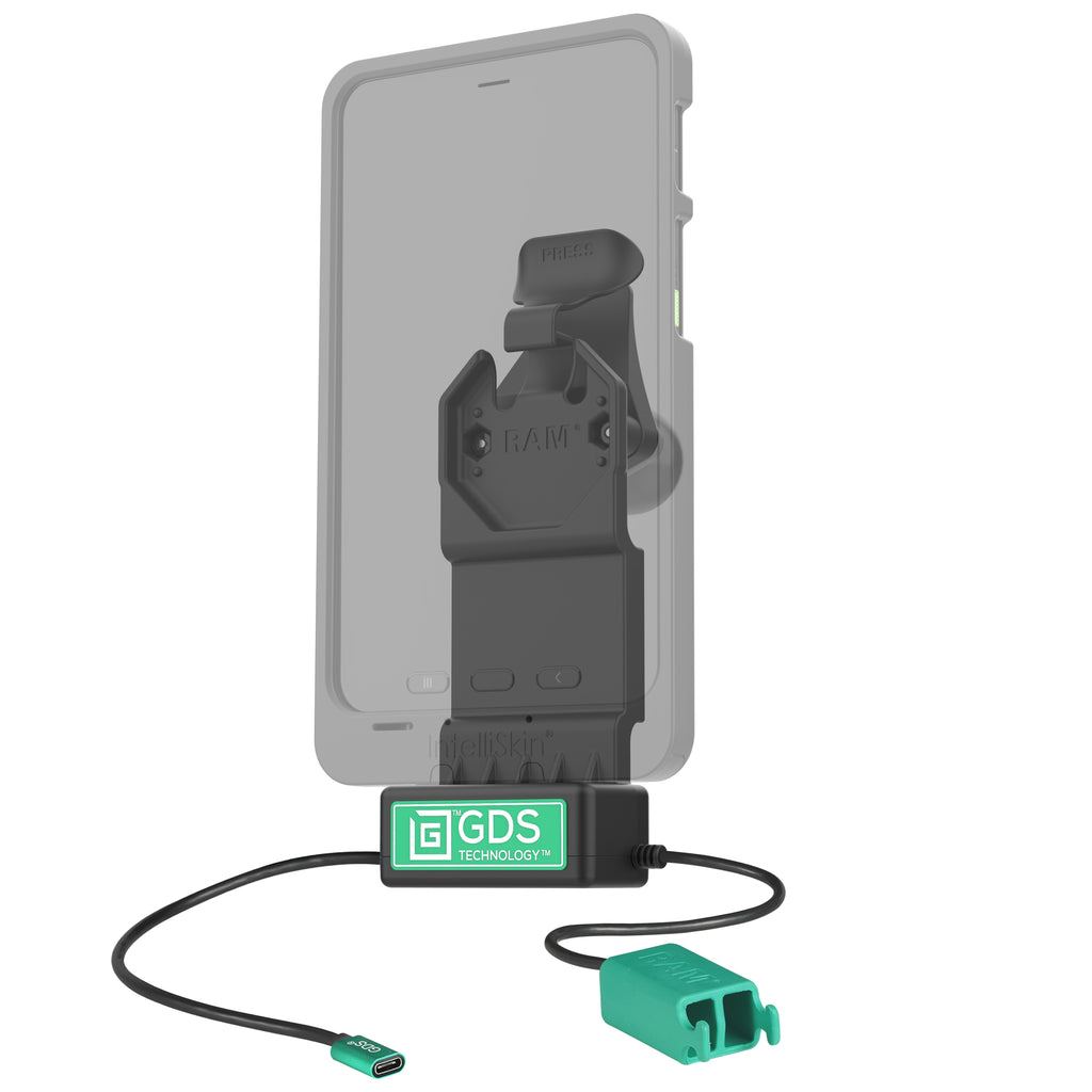 RAM-GDS-DOCK-U1CD2U:RAM-GDS-DOCK-U1CD2U_1:GDS® Uni-Conn™ Dock + Dual USB-A with Release Lever