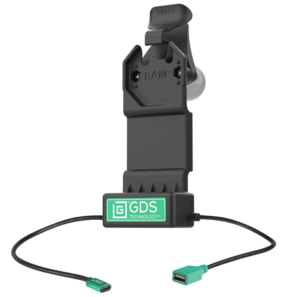 RAM-GDS-DOCK-U1CDU:RAM-GDS-DOCK-U1CDU_1:GDS® Uni-Conn™ Dock + Single USB-A with Release Lever