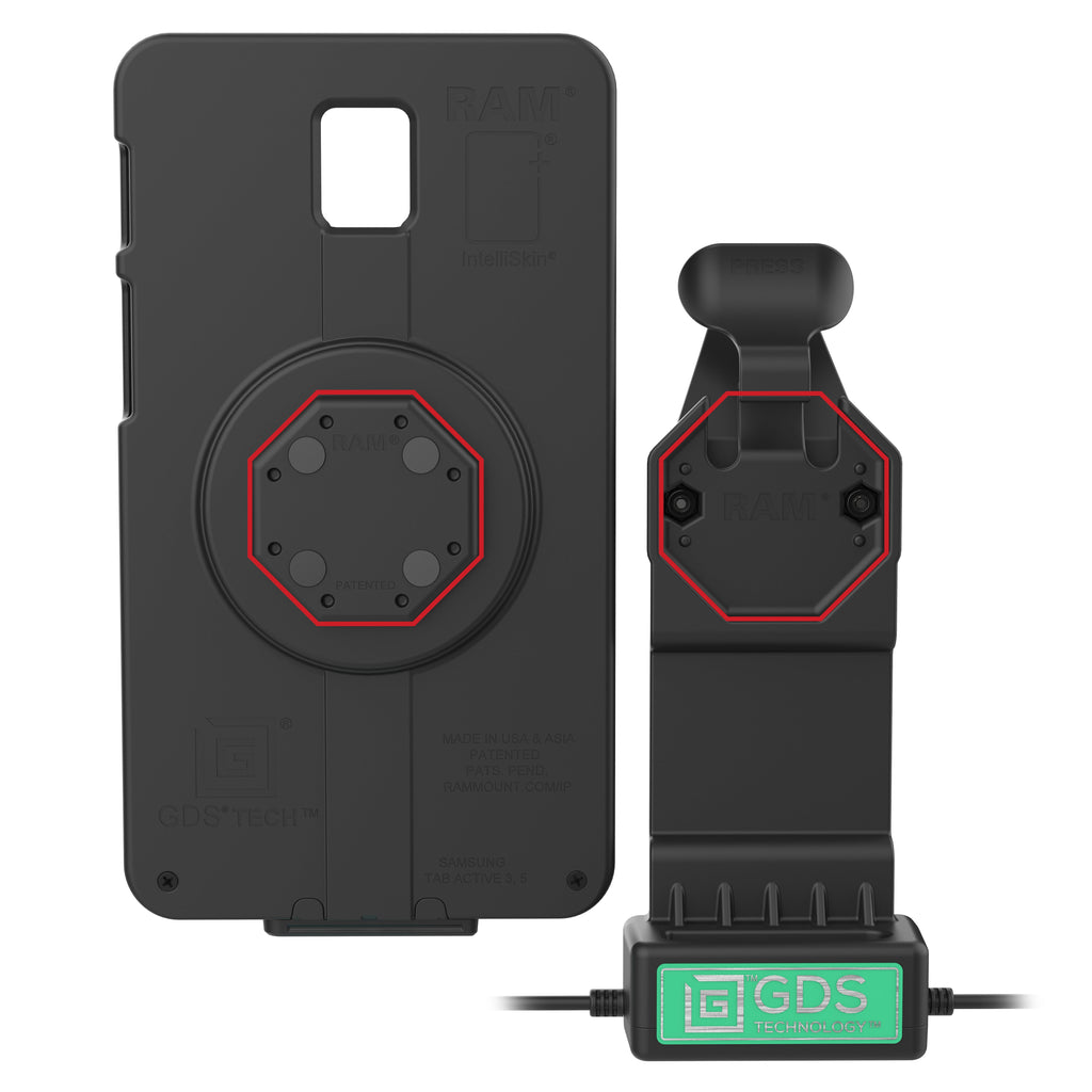 RAM-GDS-DOCK-U1CP-CU:RAM-GDS-DOCK-U1CP-CU_1:GDS® Uni-Conn™ Dock + Single USB-C with Release Lever