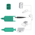 RAM-GDS-DOCK-V10PD2U:RAM-GDS-DOCK-V10PD2U_1:GDS® Power + Dual USB-A Data Dock Cup for IntelliSkin® Next Gen Tablets