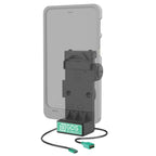 RAM-GDS-DOCK-V12-U1CPDHU:RAM-GDS-DOCK-V12-U1CPDHU_1:GDS® Uni-Conn™ Spring Loaded Power + Single USB-A Dock - Heated Pins