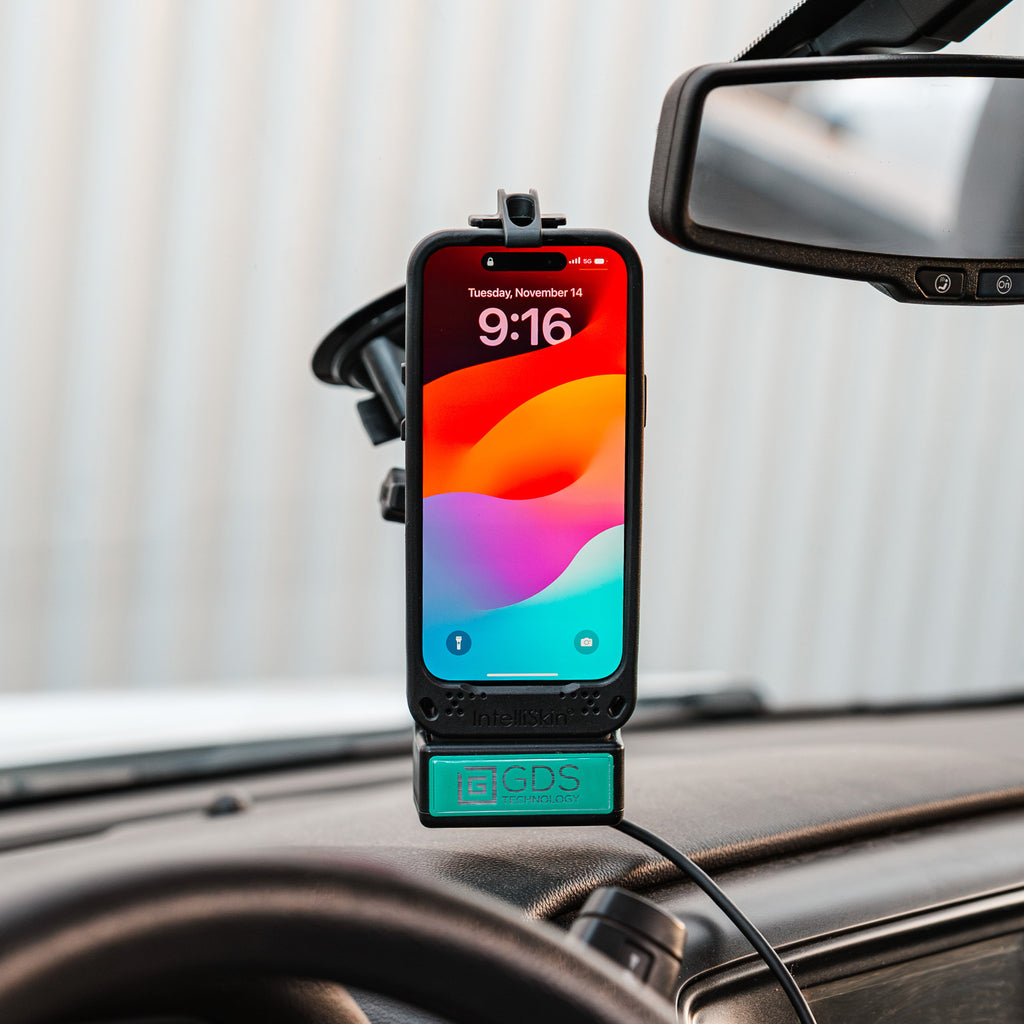 RAM-GDS-DOCK-V1CPU:RAM-GDS-DOCK-V1CPU_1:GDS® Vehicle Phone Dock with USB Type-C 2.0 for IntelliSkin® Products