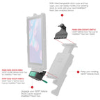 RAM-GDS-DOCK-V9BCU:RAM-GDS-DOCK-V9BCU_1:GDS® USB Type-C 3.1 Vehicle Dock Cup for IntelliSkin® Next Gen Tablets