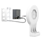 RAM-GDS-DOCK-W3-POE-GRY:RAM-GDS-DOCK-W3-POE-GRY_1:GDS® Uni-Conn™ Wall Dock with Magnetic Receiver & PoE - Gray