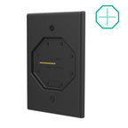 RAM-GDS-DOCK-W7-POEU:RAM-GDS-DOCK-W7-POEU_1:GDS® Uni-Conn™ Powered Low Profile Wall Dock with PoE
