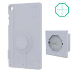 RAM-GDS-DOCK-W8-POEU-GRY:RAM-GDS-DOCK-W8-POEU-GRY_1:GDS® Uni-Conn™ Powered Wall Dock with PoE (European Outlets) - Gray